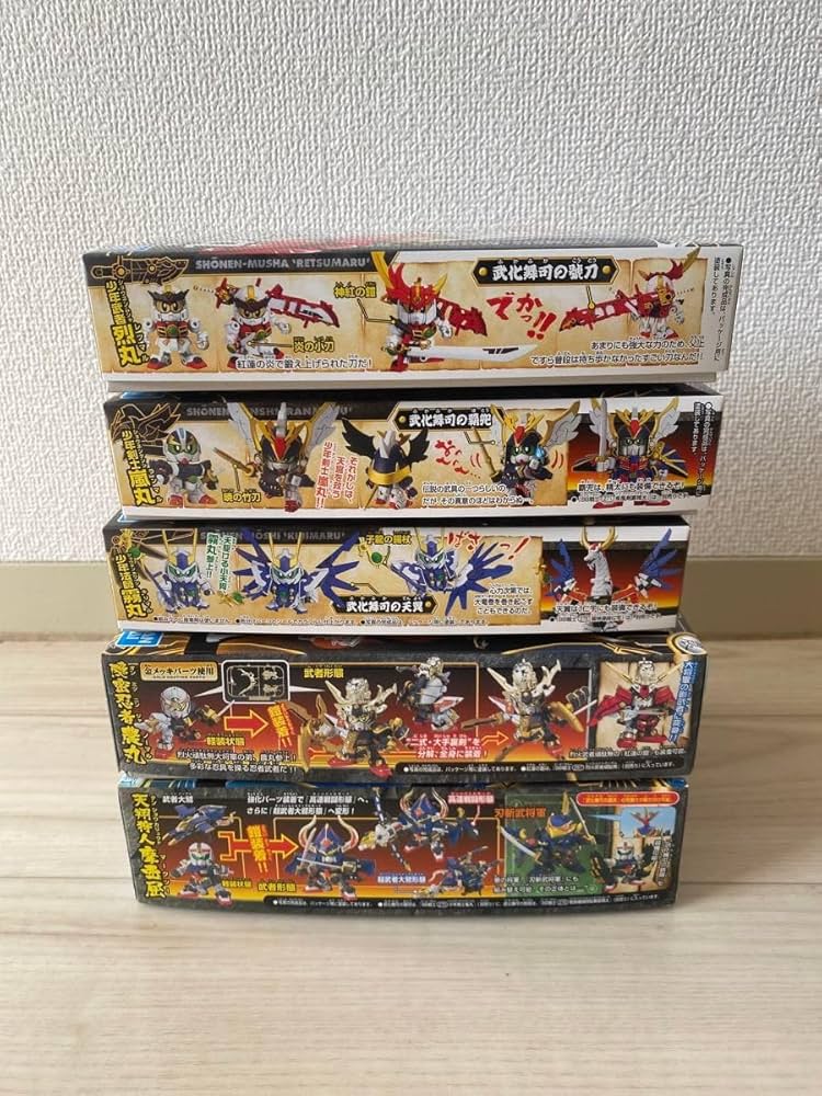 Amazon.co.jp: BB戦士 ぶかぶかへん 武者烈伝 6点 セット